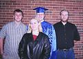 all 4 of us at my brothers nursing school graduation